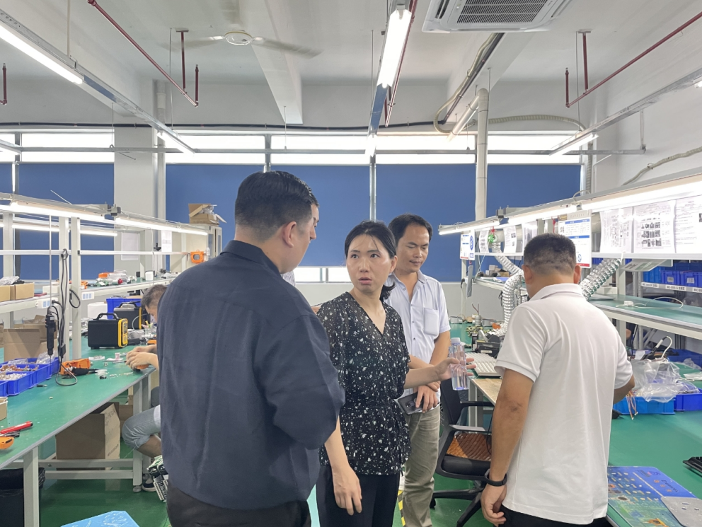 韓國客戶蒞臨逸云天實(shí)地考察